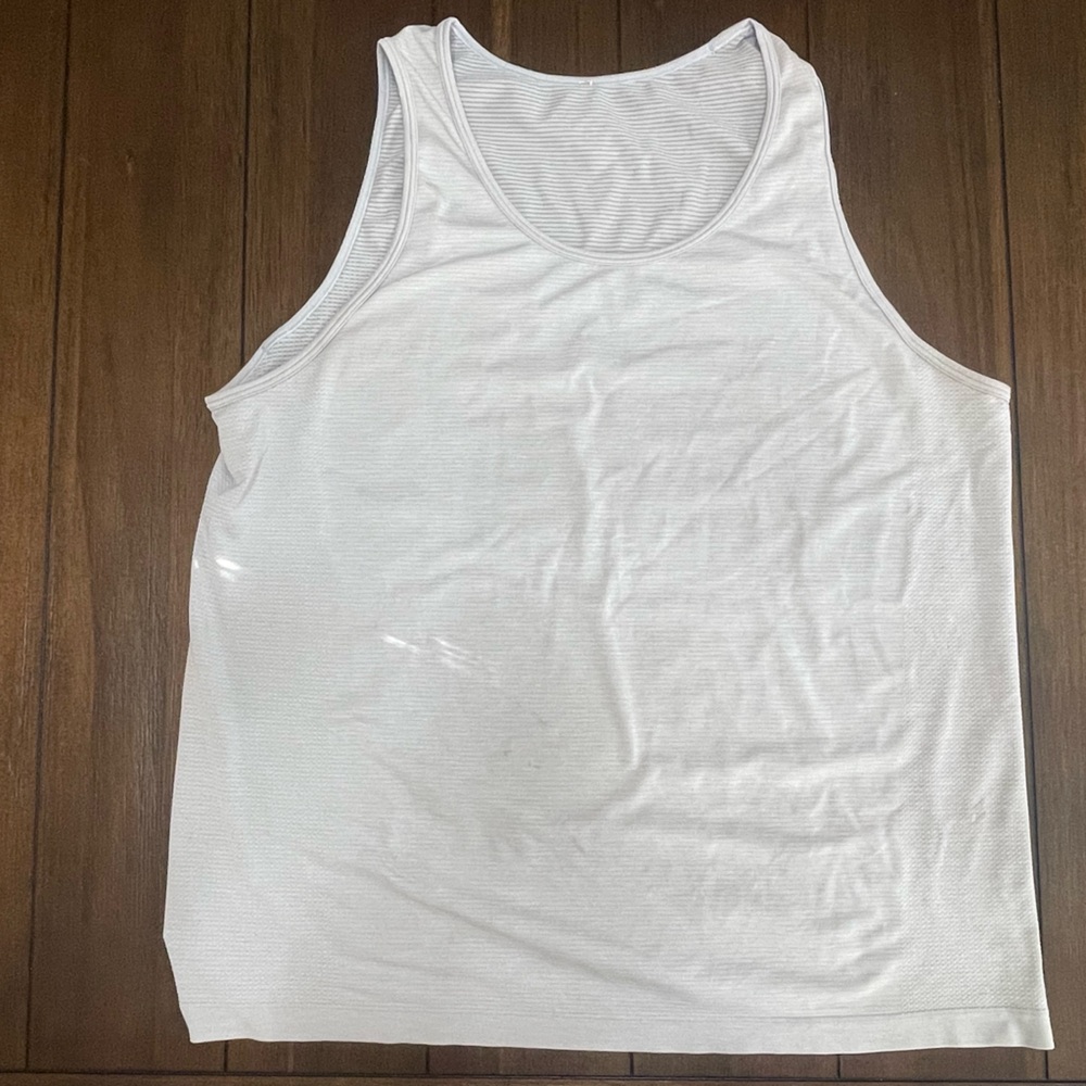 lululemon athletica White Men’s Tank Top